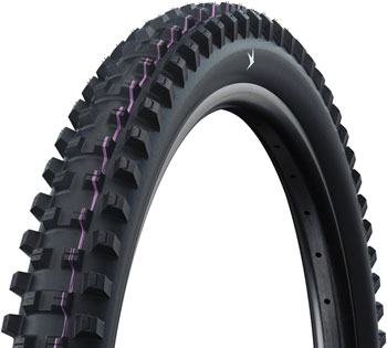 Schwalbe Shredda Front Tire - 29 x 2.50, Tubeless, Folding, Black, Evolution Line, Gravity Pro, Addix Ultra Soft, Radial, E-50 Black EA Tires