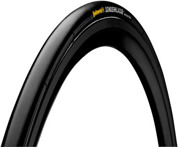 Continental Sonderklasse II Tire - 700 x 23, Tubular, Folding, Black, BlackChili Black EA Tires