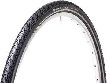 Panaracer TourGuardPlus Tire - 26 x 1.75, Clincher, Wire, Black/Reflective EA Tires