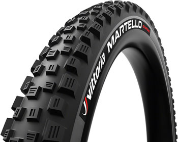 Vittoria Martello Trail Tire - 27.5 x 2.60, Tubeless, Folding, Black/Anthracite, 4C Graphene, G2.0, E-Bike Black/Anthracite EA Tires