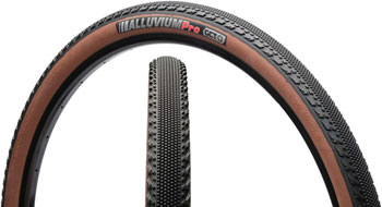 Kenda Alluvium Pro Tire - 700 x 40, Tubeless, Folding, Coffee Sidewall, 120tpi, GCT Black/Brown EA Tires
