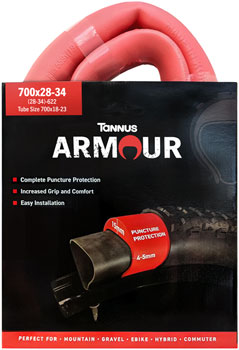 Tannus Armour Tire Insert - 700 x 28c-34c, Single EA Tubeless System Enhancements