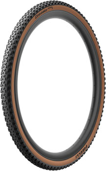 Pirelli Cinturato Gravel S Tire - 700 x 50, Tubeless, Folding, Classic Tan Black/Tan EA Tires