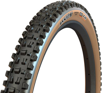 Maxxis Assegai Tire - 29 x 2.5, Tubeless, Folding, Tan, EXO, Wide Trail Black/Tan EA Tires
