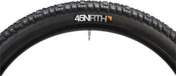 45NRTH Gravdal Tire - 26 x 2.0, Clincher, Wire, Black, 33 TPI, 216 Carbide Steel Studs Black EA Tires
