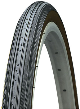 Kenda Street K34 Tire - 27 x 1-1/4, Clincher, Wire, Black EA Tires