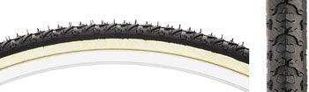Kenda Kross Cyclo Tire - 27 x 1-3/8, Clincher, Wire, Black/Tan, 30tpi Black/Tan EA Tires