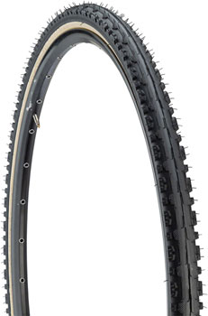 Kenda Kross Plus Tire - 700 x 38, Clincher, Wire, Black/Tan, 30tpi Black/Tan EA Tires