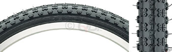Kenda K50 Tire - 20 x 1.75, Clincher, Wire, Black, 30tpi Black EA Tires