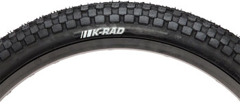 Kenda K-Rad Tire - 20 x 1.95, Clincher, Wire, Black EA Tires