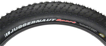 Kenda Juggernaut Sport Tire - 26 x 4.8, Clincher, Wire, Black, 60tpi Black EA Tires