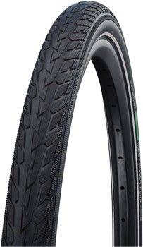 Schwalbe Road Cruiser Plus Tire - 700 x 35, Clincher, Wire, Black, PunctureGuard, TwinSkin, E25 Black EA Tires