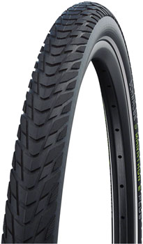 Schwalbe Marathon E-Plus Tire - 700 x 35, Clincher, Wire, Black/Reflective, Performance, Addix, SmartGuard Black/Reflective EA Tires