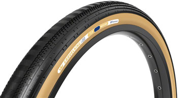 Panaracer GravelKing SS Tire - 650b x 38 / 27.5 x 1.50, Tubeless, Folding, Black/Brown EA Tires