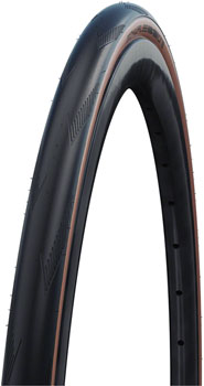 Schwalbe One Tire - 700 x 25, Clincher, Folding, Black/Bronze, Performance Line, RaceGuard, Addix, E-25 Black/Bronze EA Tires