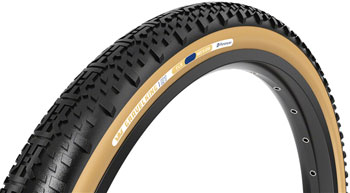 Panaracer GravelKing X1 Tire - 700 x 35, Tubeless, Folding, Black/Brown EA Tires