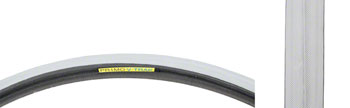 Primo Wheelchair Tire - 24 x 1, Clincher, Wire, Gray, Smooth Tread Gray EA Tires