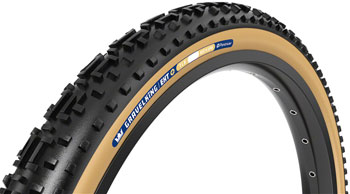 Panaracer GravelKing EXT Plus Tire - 700 x 38, Tubeless, Folding, Black/Brown EA Tires