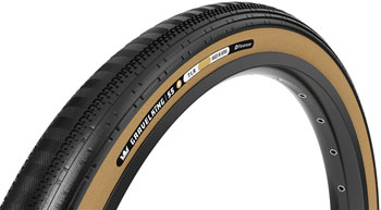 Panaracer GravelKing SS R Tire - 700 x 40, Tubeless, Folding, Black/Amber EA Tires