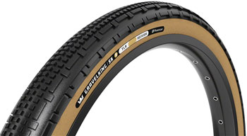 Panaracer GravelKing SK R Tire - 700 x 35, Tubeless, Folding, Black/Amber EA Tires