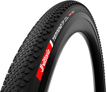 Vittoria Terreno T50 Mixed Tire - 700 x 45, Tubeless, Folding, Black, Gravel Endurance, Graphene, G2.0, E-Bike Black EA Tires