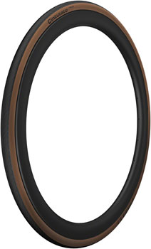 Pirelli Cinturato Velo TLR Tire - 700 x 26, Tubeless, Folding, Classic Tan Black/Tan EA Tires