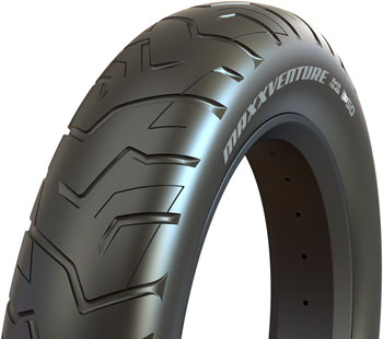 Maxxis MaxxVenture Tire - 20 x 4.0, Clincher, Wire, Black, E-50 Black EA Tires