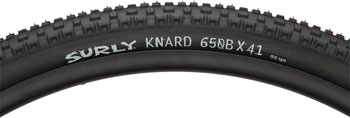 Surly Knard Tire - 650b x 41, Clincher, Wire, Black, 33tpi Black EA Tires
