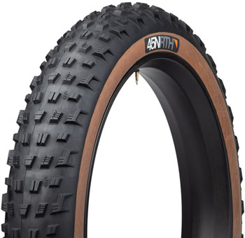 45NRTH Vanhelga Tire - 26 x 4.2, Tubeless, Folding, Tan, 60 TPI Black/Tan EA Tires