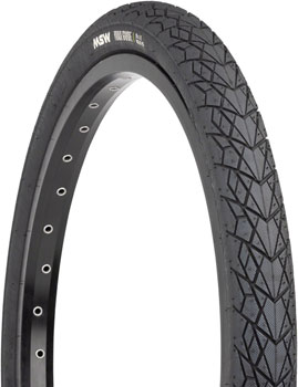 MSW Tour Guide Tire - 20 x 1.75, Black, Folding Wire Bead, 33tpi Black EA Tires
