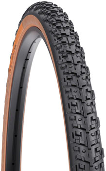 WTB Nano Tire - 700 x 40, TCS Tubeless, Folding, Black/Tan, Light/Fast Rolling, Dual DNA, SG Black/Tan EA Tires