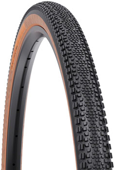 WTB Riddler Tire - 700 x 37, TCS Tubeless, Folding, Black/Tan, Light/Fast Rolling, Dual DNA, SG Black/Tan EA Tires