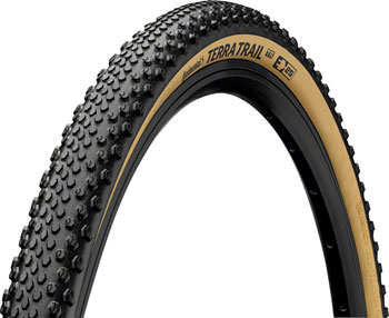 Continental Terra Trail Tire - 700 x 40, Tubeless, Folding, Black/Cream, BlackChili, ProTection, E25 Black/Cream EA Tires