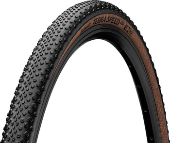 Continental Terra Speed Tire - 700 x 40, Tubeless, Folding, Black/Transparent, BlackChili, ProTection, E25 Black/Transparent EA Tires