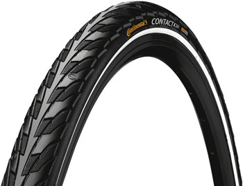 Continental Contact Tire - 20 x 1.75, Clincher, Wire, Black/Reflex, SafetySystem Breaker, E25 Black/Reflex EA Tires