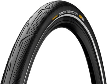 Continental Contact Urban Tire - 27.5 x 2.50, Clincher, Wire, Black/Reflex, PureGrip, SafetyPro, E50 Black/Reflex EA Tires