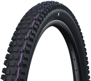 Schwalbe Albert Tire - 27.5 x 2.50, Tubeless, Folding, Black, Evolution Line, Trail Pro, Addix Ultra Soft, Radial, E-50 Black EA Tires