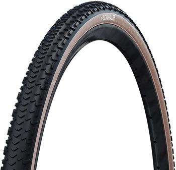 Schwalbe G-One RX Tire - 700 x 50, Tubeless, Folding, Black/Transparent, Evolution Line, Pro, Addix Race Black/Transparent EA Tires