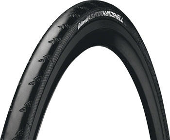 Continental Gator Hardshell Tire - 700 x 25, Clincher, Folding, Black, Hardshell, BlackEdition Black EA Tires