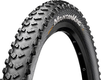 Continental Mountain King Tire - 29 x 2.30, Clincher, Wire, Black, E25 Black EA Tires