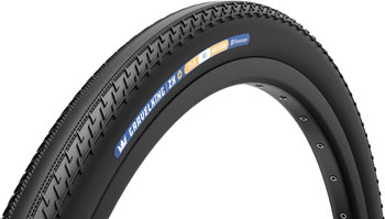 Panaracer GravelKing ZX Plus Tire - 700 x 55, Tubeless, Folding, Black EA Tires