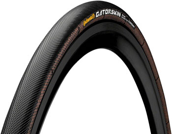 Continental Sprinter Gatorskin Tire - 700 x 25, Tubular, Folding, Black, SafetySystem Breaker Black EA Tires