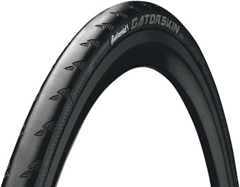 Continental Gatorskin Tire - 700 x 28, Clincher, Folding, Black, PolyX Breaker, BlackEdition Black EA Tires