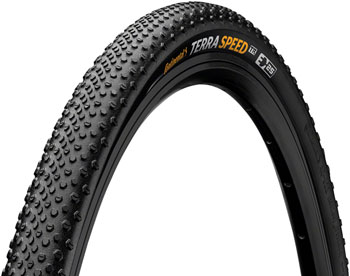 Continental Terra Speed Tire - 700 x 40, Tubeless, Folding, Black, BlackChili, ProTection, E25 Black EA Tires