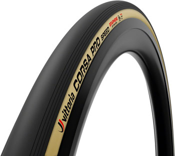 Vittoria Corsa Pro Speed Tire - 700 x 29, Tubeless, Folding, Black/Para, Race, Graphene, G2.0, Wide Rim Black/Para EA Tires