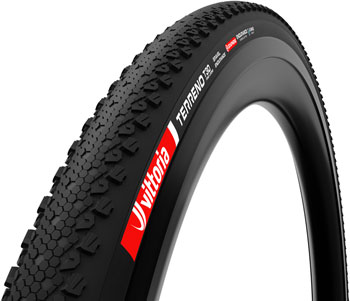 Vittoria Terreno T30 Fine Loose Tire - 700 x 37, Tubeless, Folding, Black, Gravel Endurance, Graphene, G2.0, E-Bike Black EA Tires