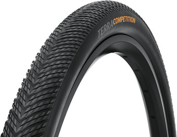 Continental Terra Competition Tire - 700 x 45, Tubeless, Folding, Black, Grip, Trail Casing, E25 Black EA Tires