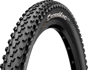Continental Cross King Tire - 29 x 2.00, Clincher, Wire, Black, E25 Black EA Tires