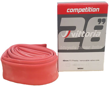 Vittoria Competition Latex Tube - 700 X 19-23, 48mm Presta Valve EA Tubes
