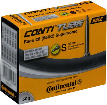 Continental Supersonic Tube - 26 / 650c x 18 - 25mm, 60mm Presta Valve EA Tubes
